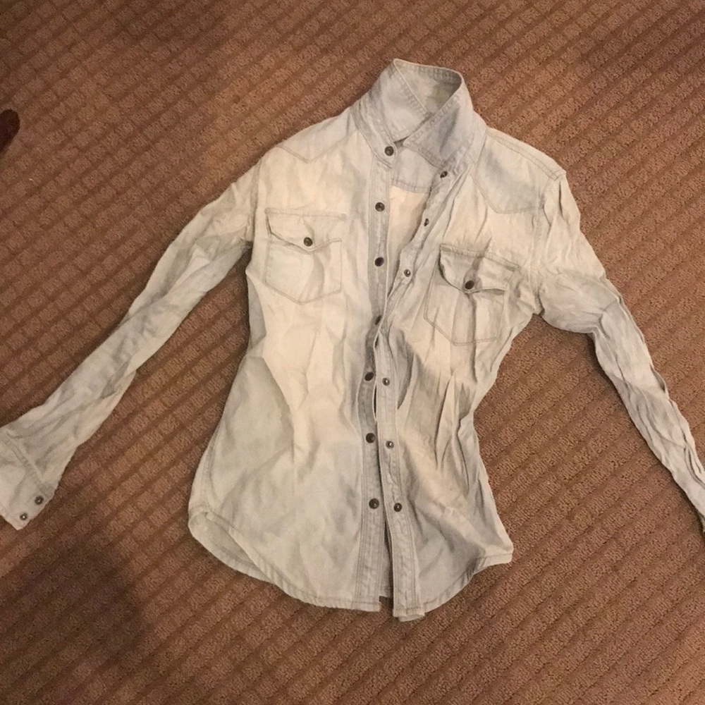 Blank NYC denim shirt
